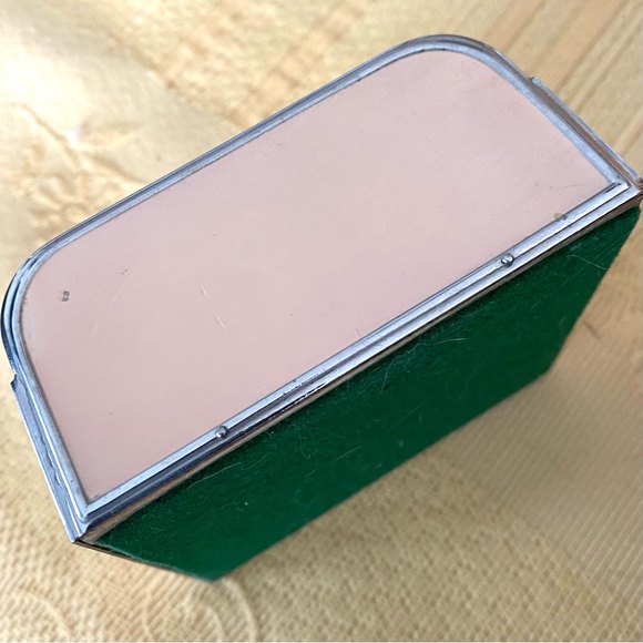 PRICE FIRM Art Deco Style roll-top container, Antique - Picture 3 of 5